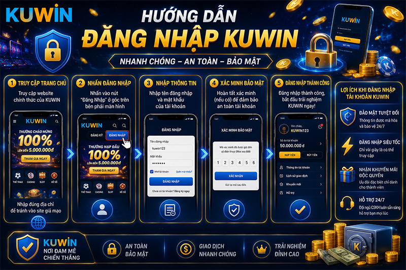 Hướng dẫn đăng nhập Kuwin chi tiết